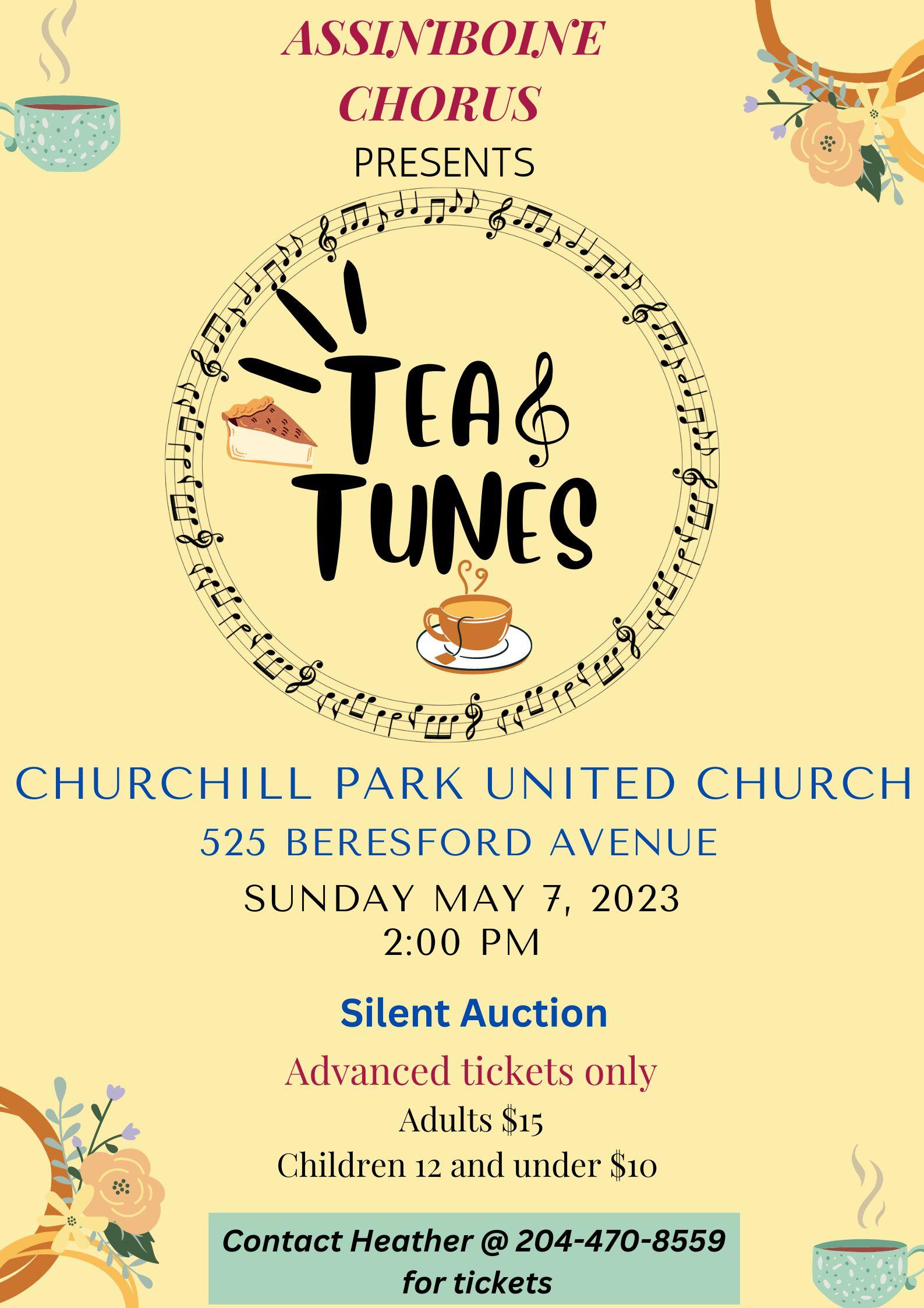 Tea and Tunes Fundraiser